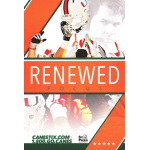 al golden 2014 miami hurricanes pocket schedule Football players in celebration with helmets raised, text reads 'Renewed Focus', URL and phone number for ticket purchase.