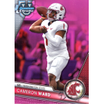 cam ward 2023 bowman chrome university pink refractor