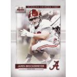 james brockermeyer 2023 topps alabama Alabama Crimson Tide football player in action on a sports card, wearing number 58 jersey.