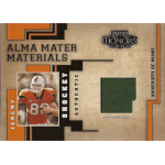 jeremy shockey 2004 playoff honors alma mater materials Playoff Honors Alma Mater Materials college football trading card with authentic game-worn jersey patch, University of Miami