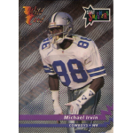 michael irvin 1992 wild card stat smashers Vintage football card featuring a player in a white Dallas Cowboys uniform with the number 88, labeled Stat Smashers.