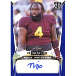 nesta jade silvera 2023 leaf draft blue autograph