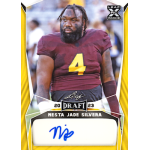 nesta jade silvera 2023 leaf draft gold autograph