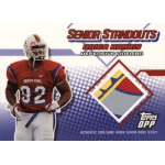 orien harris 2006 topps draft picks and prospects senior standouts Football trading card featuring Orien Harris, defensive lineman, with jersey fabric swatch, Topps DPP Senior Standouts.
