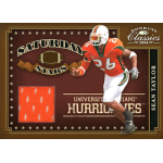 sean taylor 2006 donruss classics saturday stars jersey Football card featuring University of Miami Hurricanes player in orange jersey, labeled 'Saturday Stars,' Donruss Classics 2006.