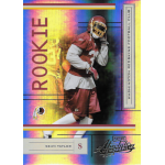 sean taylor 2004 playoff absolute memorabilia rc Football rookie card for Washington Redskins player in action pose. Text includes Rookie and team details.