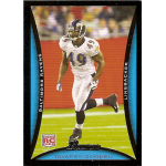 tavares gooden 2008 bowman rc Baltimore Ravens linebacker football card showcasing player in action on field.