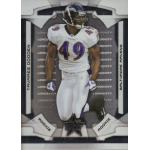 tavares gooden 2008 leaf rookies and stars longevity rc Football card featuring player in Baltimore Ravens uniform with number 49, labeled as rookie.