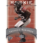 travaris robinson 2003 sweet spot rc Football card of player in Atlanta Falcons uniform, labeled ROOKIE, for the 2003 NFL Sweet Spot collection.