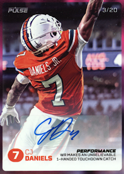 CJ Daniels Football Cards"