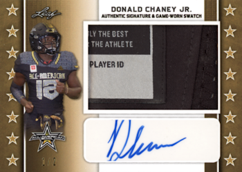 Don Chaney, Jr. Football Cards"
