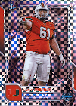 Francis Mauigoa Football Cards"