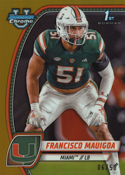 Francisco Mauigoa Football Cards"