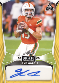 Jake Garcia Football Cards"