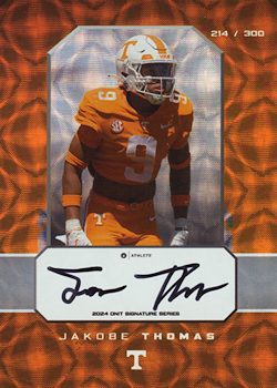 Jakobe Thomas Football Cards"