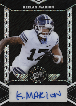 Keelan Marion Football Cards"