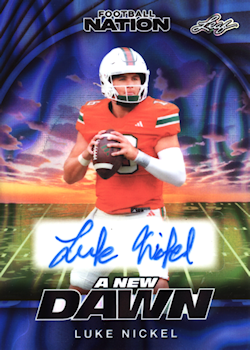 Luke Nickel Football Cards"