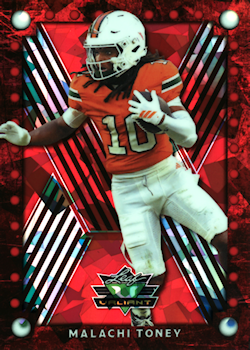 Malachi Toney football cards"