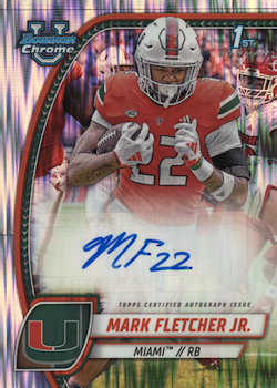 Mark Fletcher Football Cards"