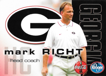Mark Richt Baseball Cards"