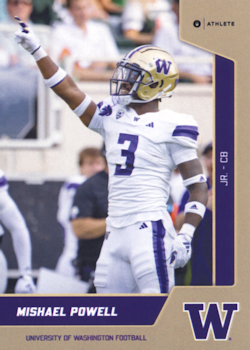 Mishael Powell Football Cards"