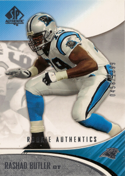 Rashad Butler football cards"
