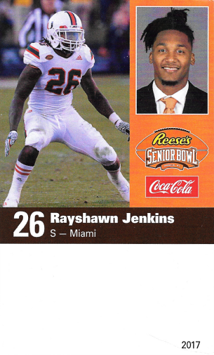 Rayshawn Jenkins football cards"