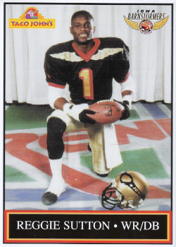 Reggie Sutton football cards"