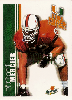 Richard Mercier football cards"