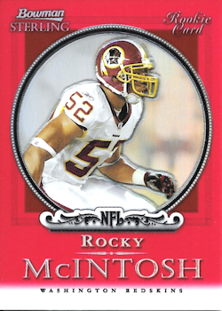 Rocky McIntosh Football Cards"