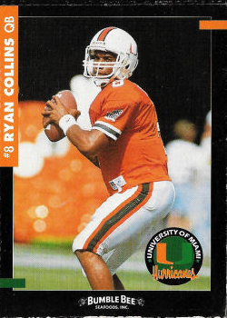 Ryan Collins Football Cards"
