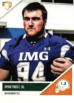 Ryan Fines Football Cards"