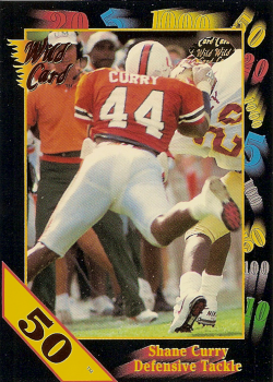 Shane Curry Football Cards"