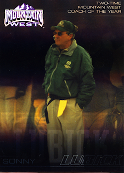 Sonny Lubick Football Cards"