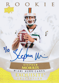 Stephen Morris Football Cards"