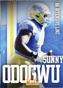 Sunny Odogwu Football Cards"