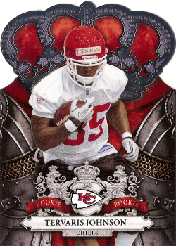 Tervaris Johnson Football Cards"