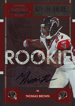 Thomas Brown Football Cards"