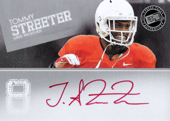 Tommy Streeter Football Cards"
